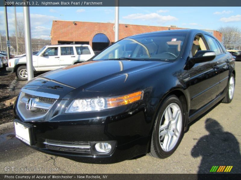 Nighthawk Black Pearl / Parchment 2008 Acura TL 3.2