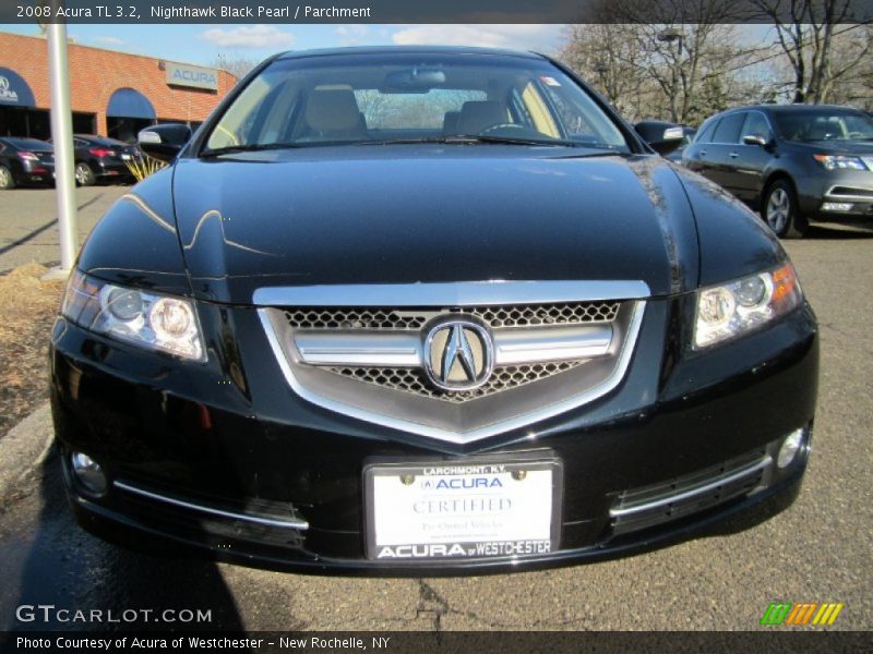 Nighthawk Black Pearl / Parchment 2008 Acura TL 3.2