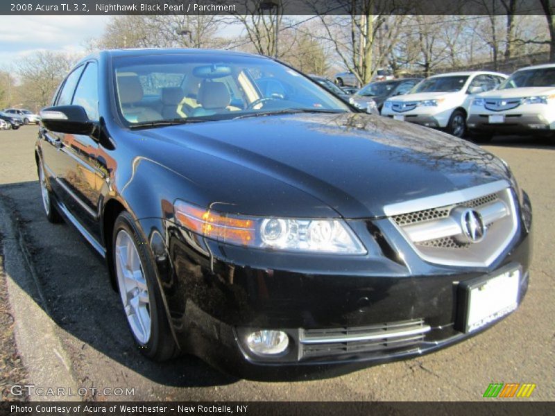 Nighthawk Black Pearl / Parchment 2008 Acura TL 3.2