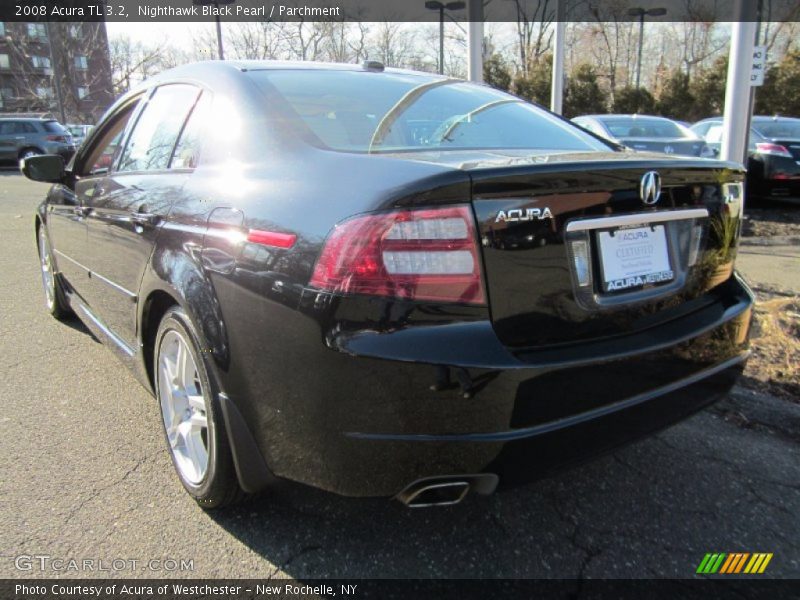 Nighthawk Black Pearl / Parchment 2008 Acura TL 3.2