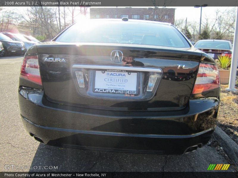 Nighthawk Black Pearl / Parchment 2008 Acura TL 3.2