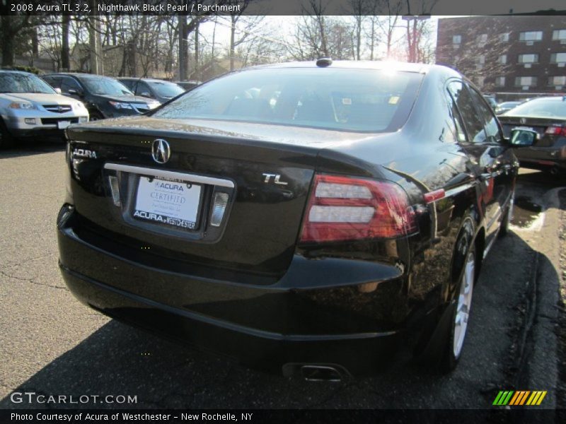 Nighthawk Black Pearl / Parchment 2008 Acura TL 3.2