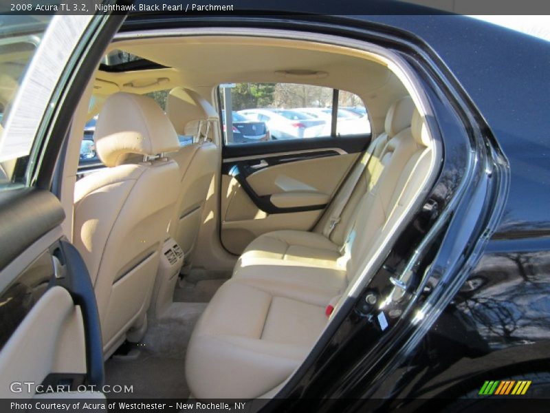 Nighthawk Black Pearl / Parchment 2008 Acura TL 3.2