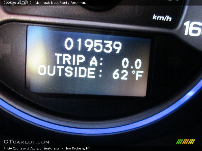 Nighthawk Black Pearl / Parchment 2008 Acura TL 3.2