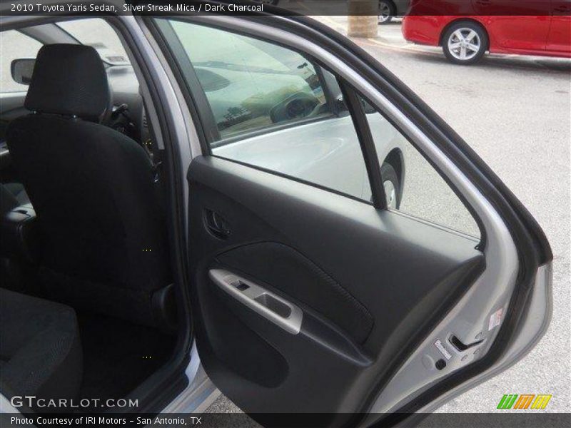 Silver Streak Mica / Dark Charcoal 2010 Toyota Yaris Sedan