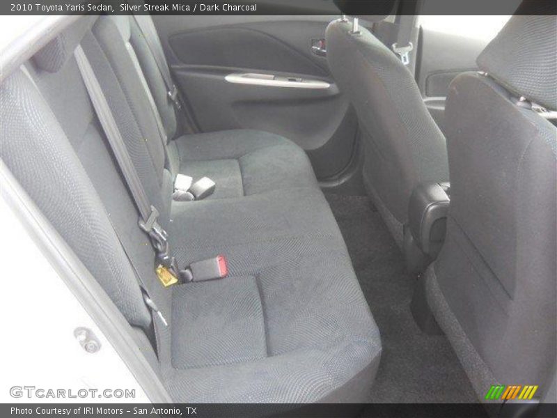 Silver Streak Mica / Dark Charcoal 2010 Toyota Yaris Sedan