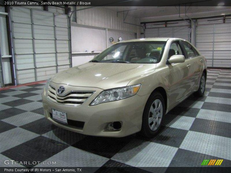 Sandy Beach Metallic / Bisque 2010 Toyota Camry
