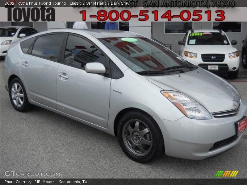 Classic Silver Metallic / Dark Gray 2009 Toyota Prius Hybrid Touring