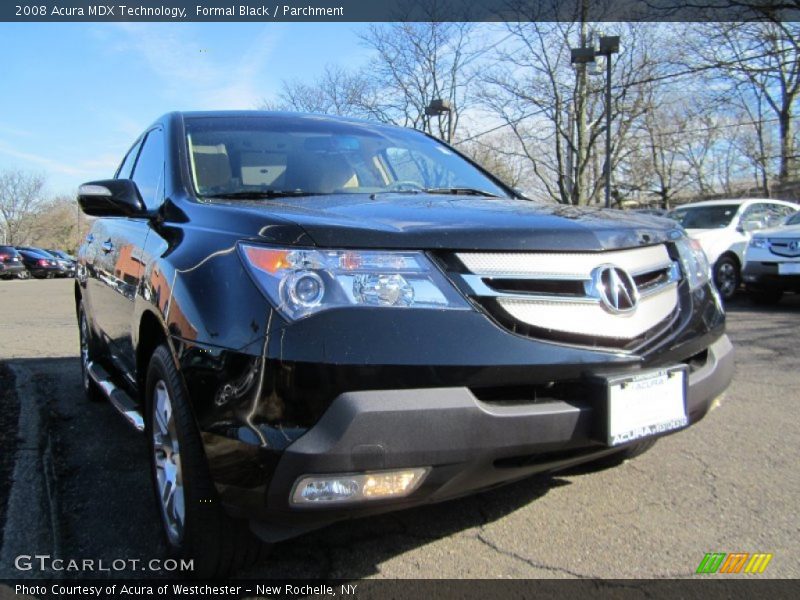 Formal Black / Parchment 2008 Acura MDX Technology