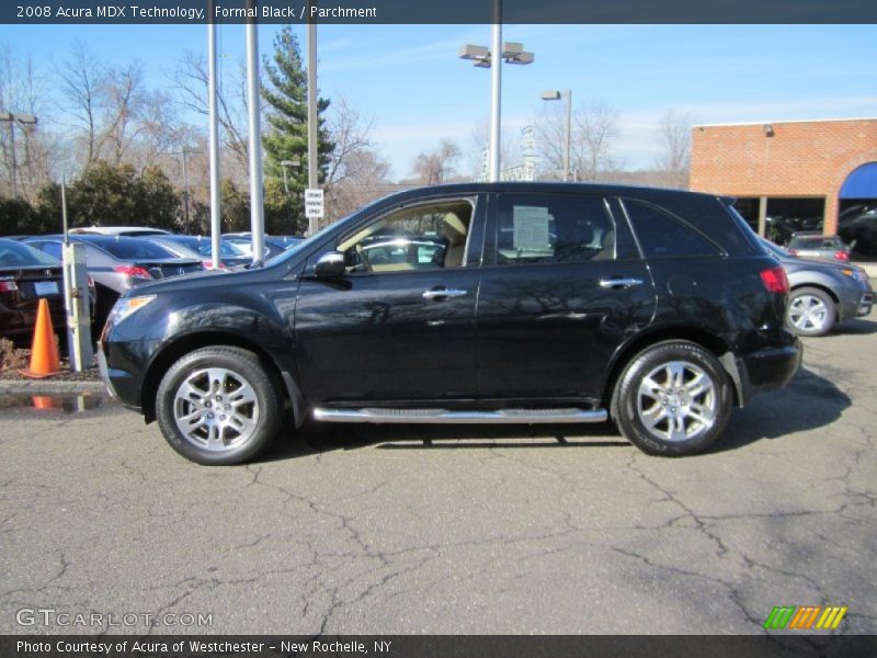 Formal Black / Parchment 2008 Acura MDX Technology