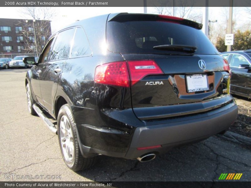 Formal Black / Parchment 2008 Acura MDX Technology