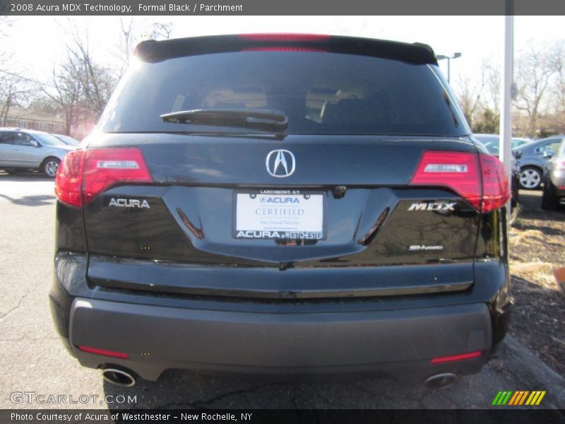 Formal Black / Parchment 2008 Acura MDX Technology