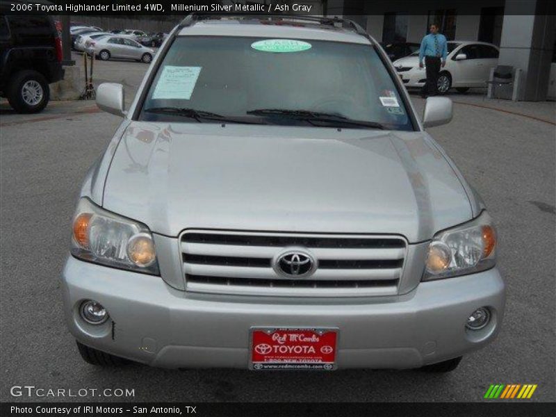 Millenium Silver Metallic / Ash Gray 2006 Toyota Highlander Limited 4WD