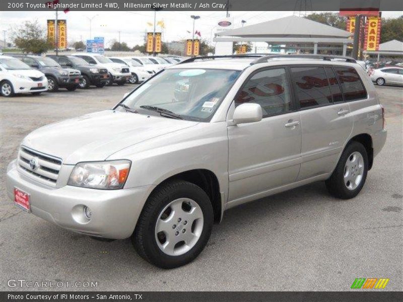 Millenium Silver Metallic / Ash Gray 2006 Toyota Highlander Limited 4WD