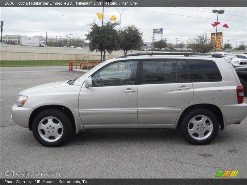 Millenium Silver Metallic / Ash Gray 2006 Toyota Highlander Limited 4WD