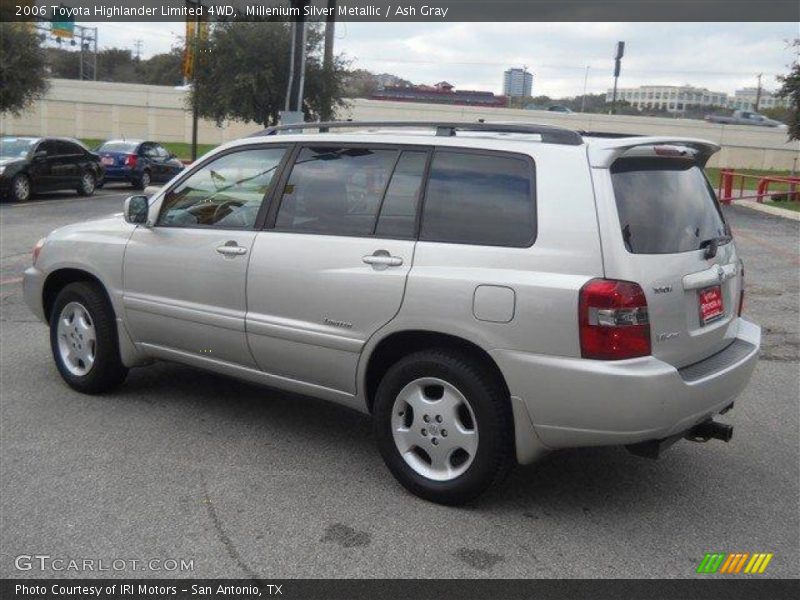 Millenium Silver Metallic / Ash Gray 2006 Toyota Highlander Limited 4WD