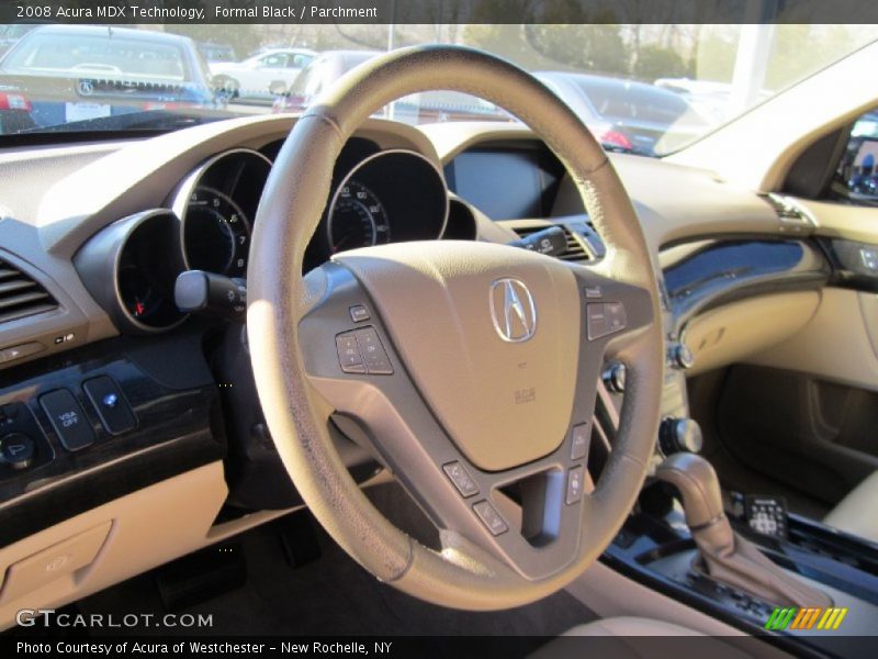 Formal Black / Parchment 2008 Acura MDX Technology