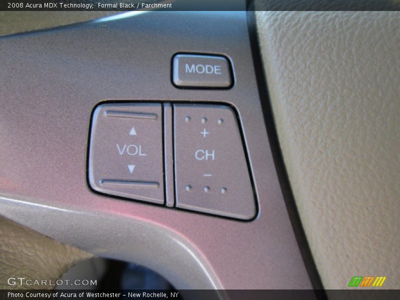 Formal Black / Parchment 2008 Acura MDX Technology