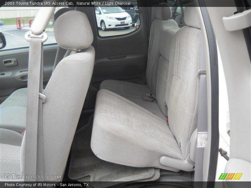 Natural White / Light Charcoal 2003 Toyota Tundra SR5 Access Cab