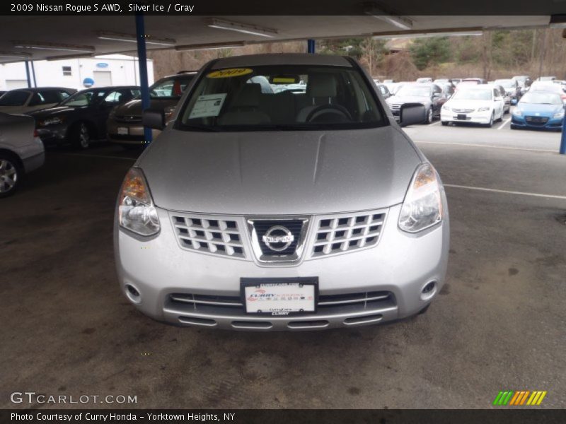 Silver Ice / Gray 2009 Nissan Rogue S AWD
