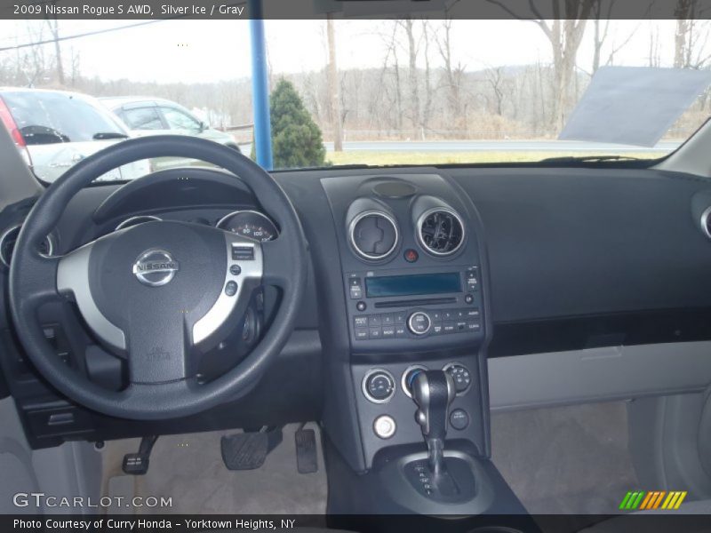 Silver Ice / Gray 2009 Nissan Rogue S AWD