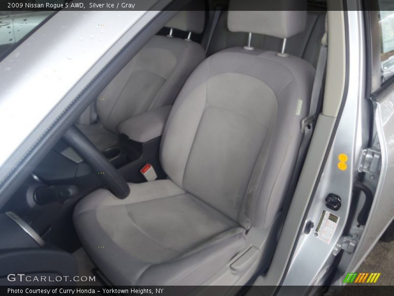 Silver Ice / Gray 2009 Nissan Rogue S AWD