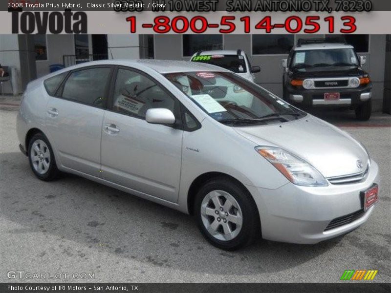 Classic Silver Metallic / Gray 2008 Toyota Prius Hybrid