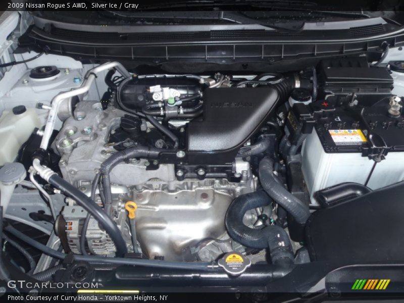 Silver Ice / Gray 2009 Nissan Rogue S AWD
