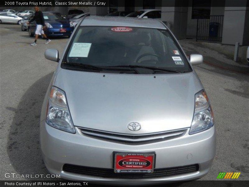 Classic Silver Metallic / Gray 2008 Toyota Prius Hybrid