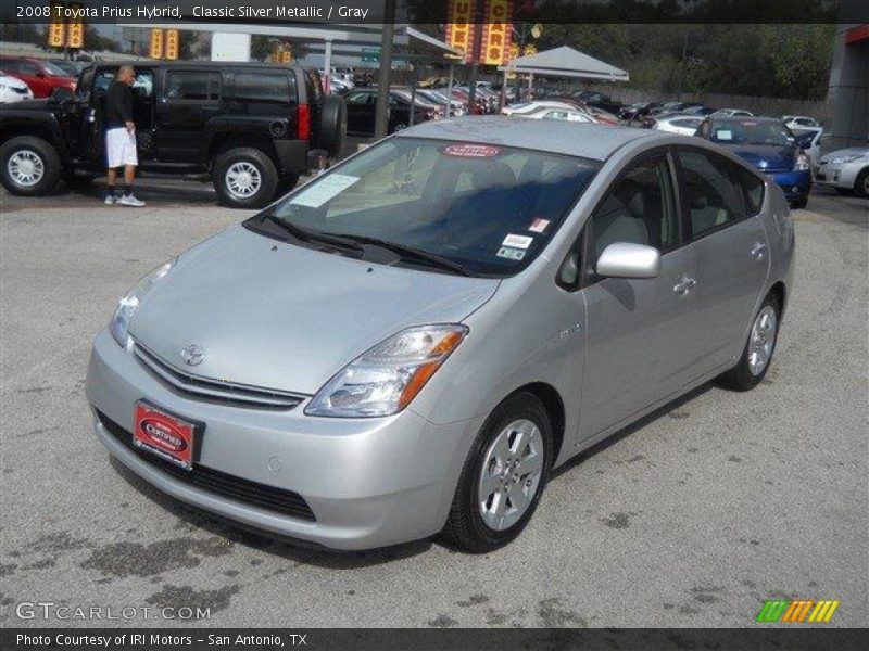 Classic Silver Metallic / Gray 2008 Toyota Prius Hybrid