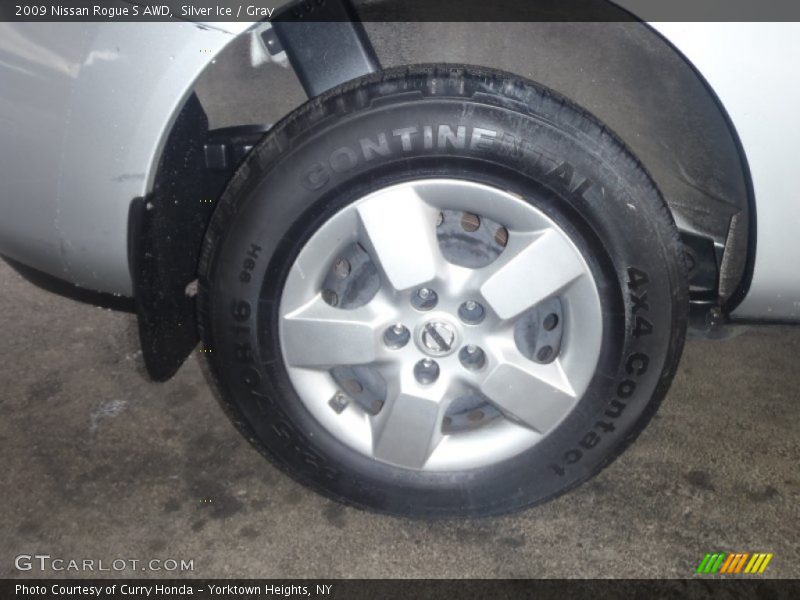 Silver Ice / Gray 2009 Nissan Rogue S AWD