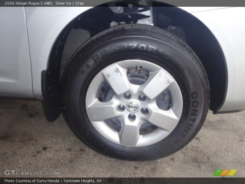 Silver Ice / Gray 2009 Nissan Rogue S AWD