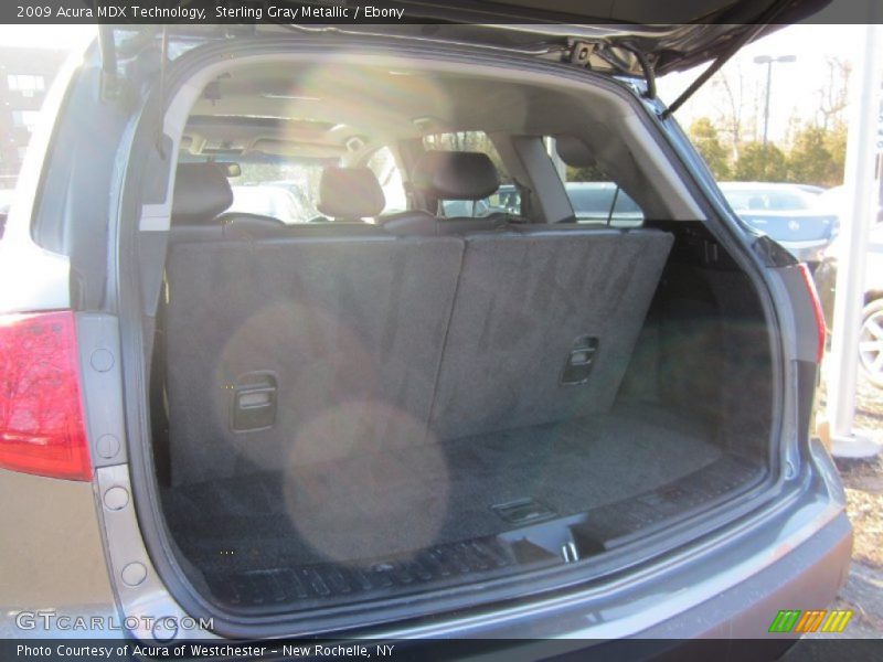 Sterling Gray Metallic / Ebony 2009 Acura MDX Technology