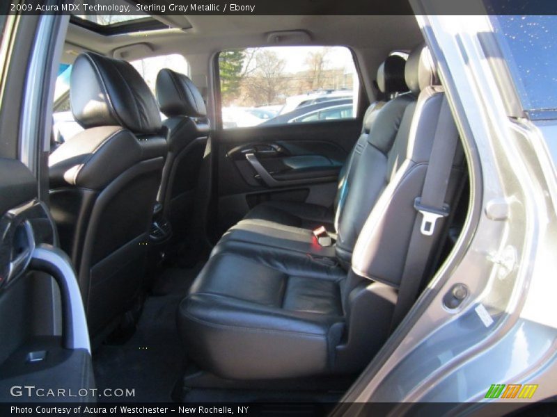 Sterling Gray Metallic / Ebony 2009 Acura MDX Technology