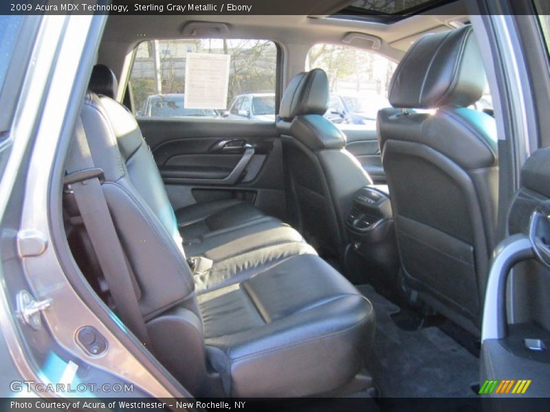 Sterling Gray Metallic / Ebony 2009 Acura MDX Technology