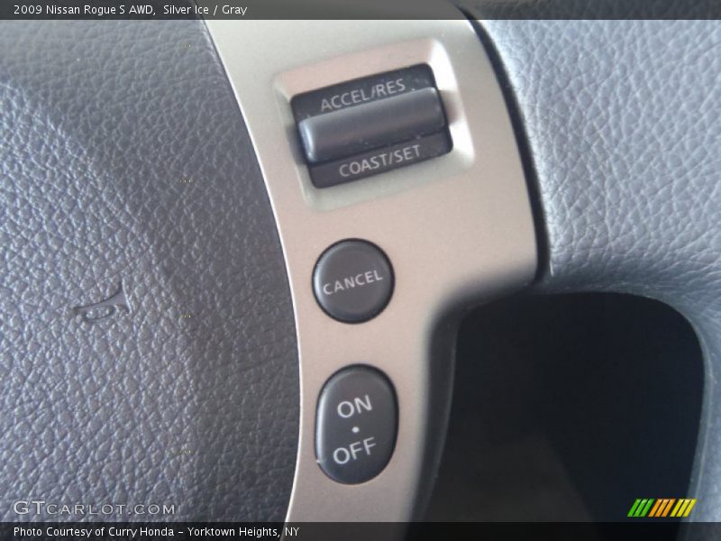 Silver Ice / Gray 2009 Nissan Rogue S AWD