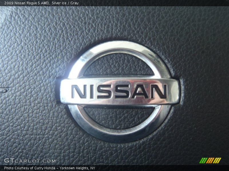Silver Ice / Gray 2009 Nissan Rogue S AWD
