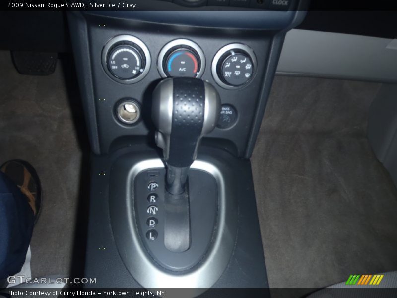 Silver Ice / Gray 2009 Nissan Rogue S AWD