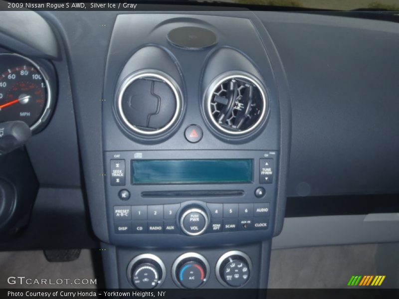 Silver Ice / Gray 2009 Nissan Rogue S AWD