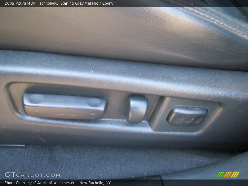 Sterling Gray Metallic / Ebony 2009 Acura MDX Technology