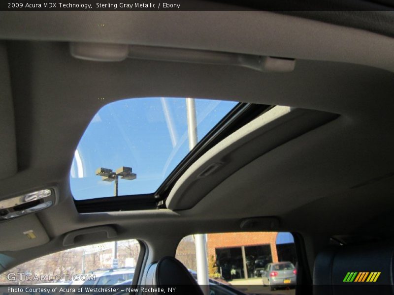 Sterling Gray Metallic / Ebony 2009 Acura MDX Technology