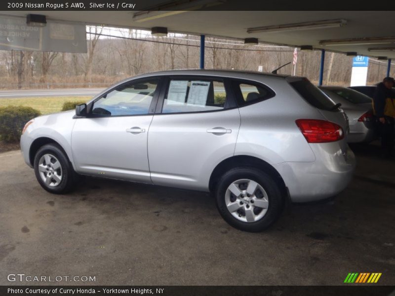 Silver Ice / Gray 2009 Nissan Rogue S AWD