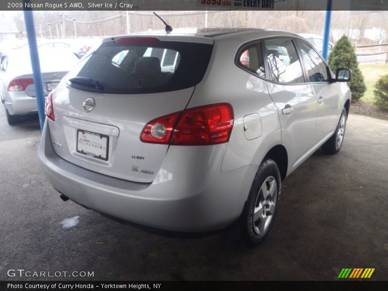 Silver Ice / Gray 2009 Nissan Rogue S AWD