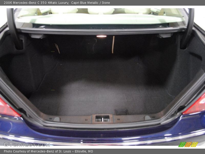 Capri Blue Metallic / Stone 2006 Mercedes-Benz C 350 4Matic Luxury