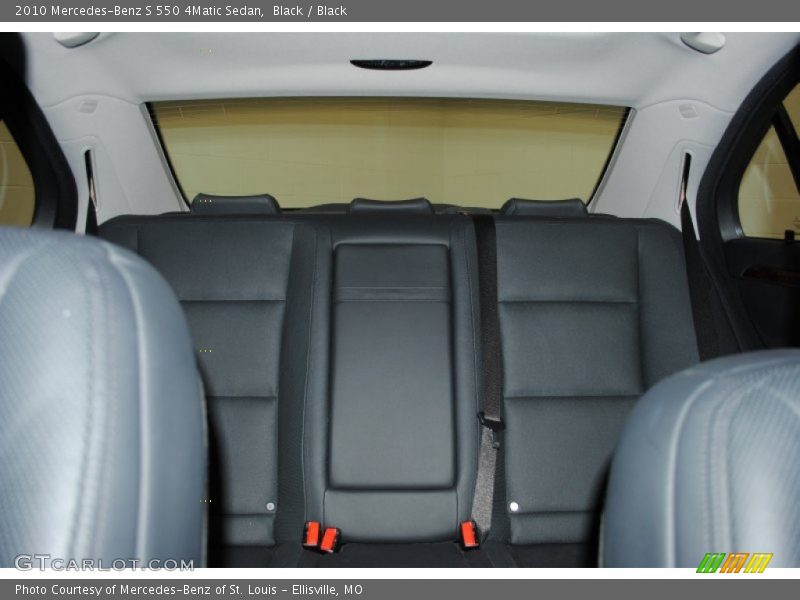 Black / Black 2010 Mercedes-Benz S 550 4Matic Sedan