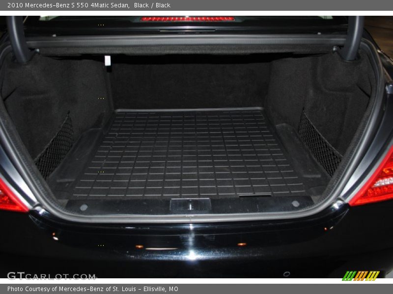 Black / Black 2010 Mercedes-Benz S 550 4Matic Sedan