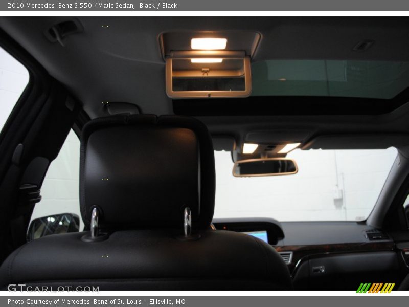 Black / Black 2010 Mercedes-Benz S 550 4Matic Sedan