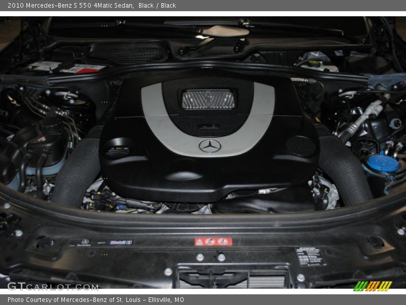 Black / Black 2010 Mercedes-Benz S 550 4Matic Sedan