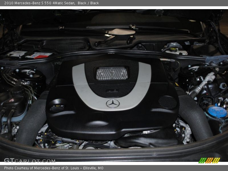 Black / Black 2010 Mercedes-Benz S 550 4Matic Sedan