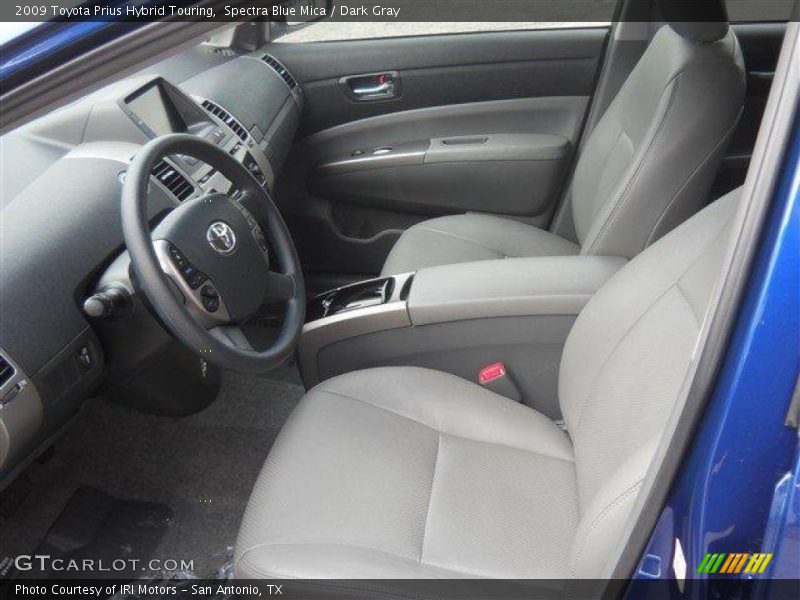 Spectra Blue Mica / Dark Gray 2009 Toyota Prius Hybrid Touring